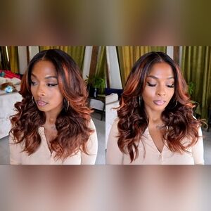 Outre Synthetic Melted Hairline Glueless HD Lace Front Wig - MH 104